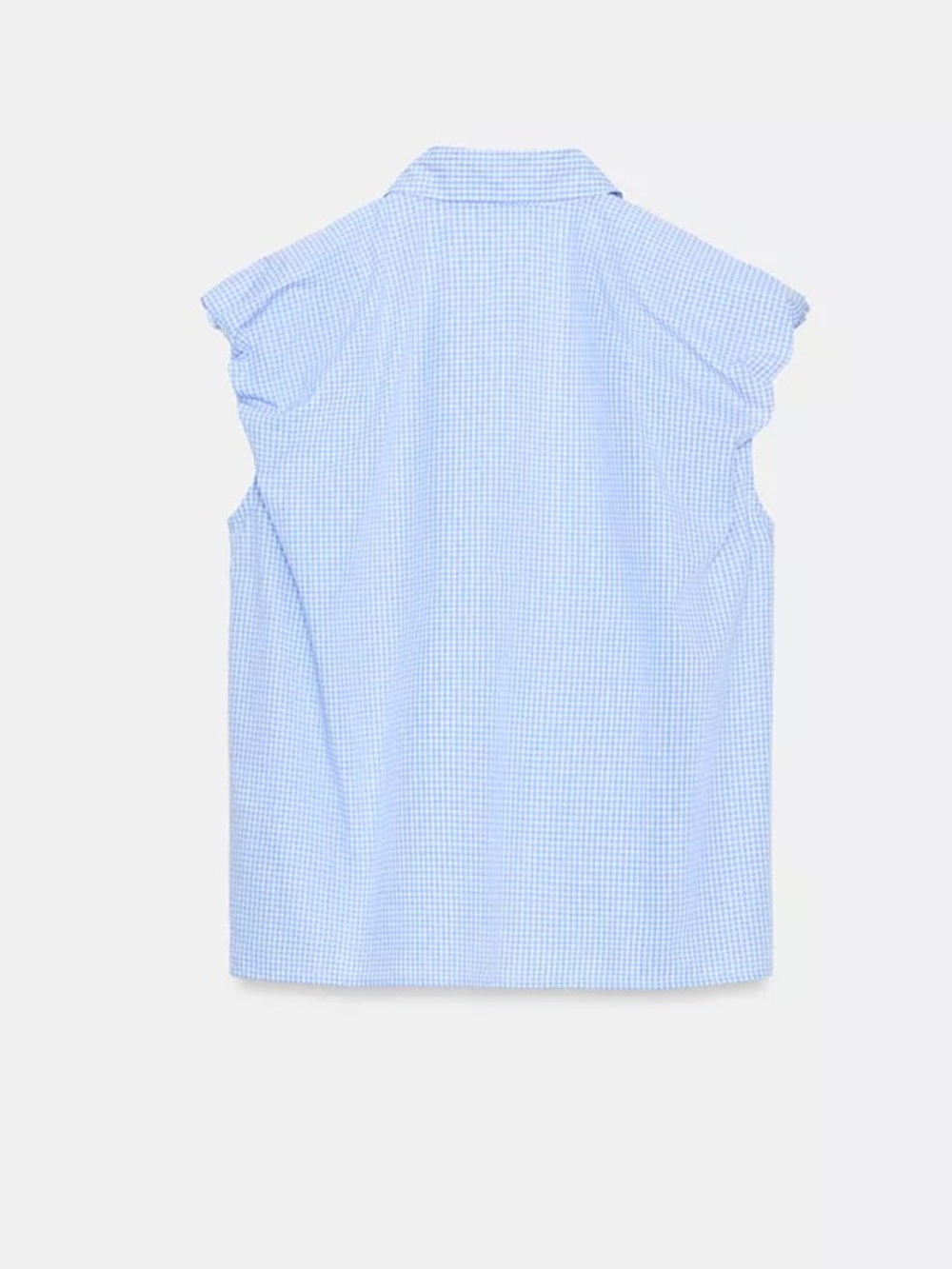 ZARA PUFF SLEEVE SHIRT - Picture 6 of 8